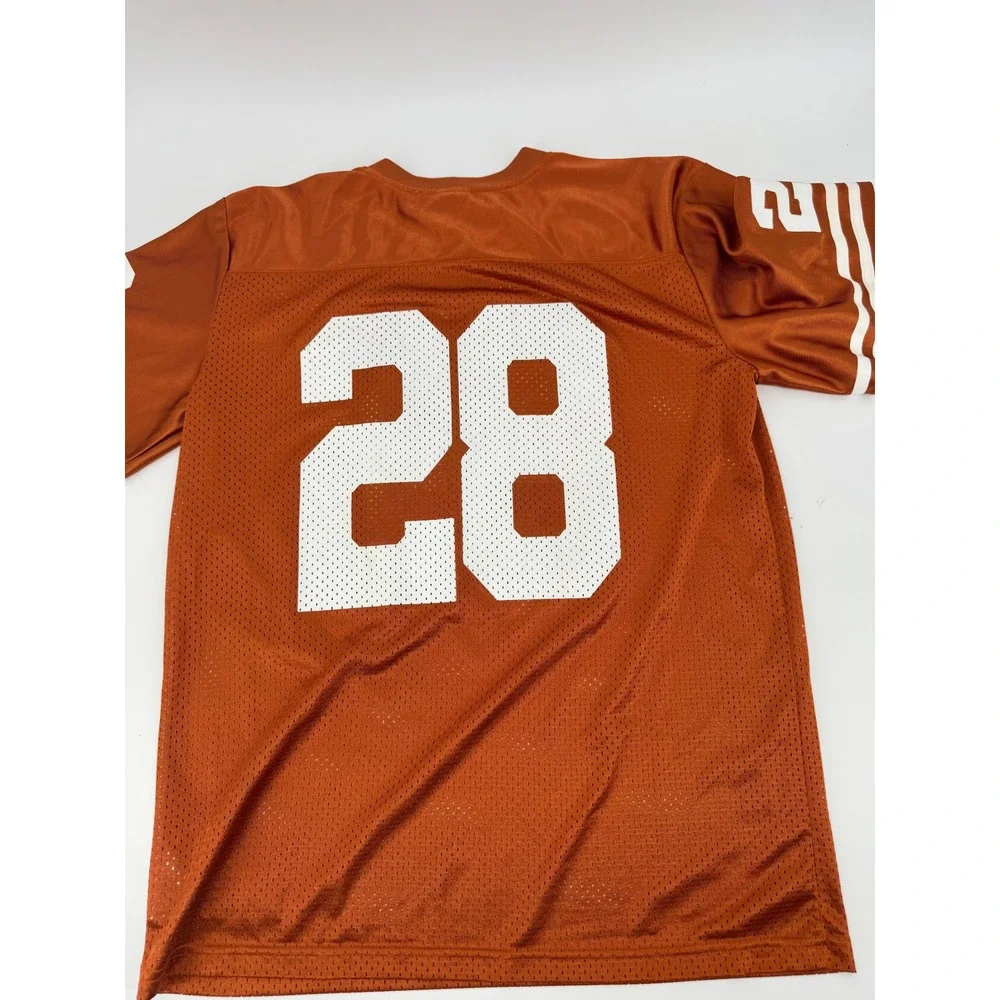 Nike Texas Longhorns Football Jersey Youth XL 20 Womens M Burnt Orange Mesh‎ #28